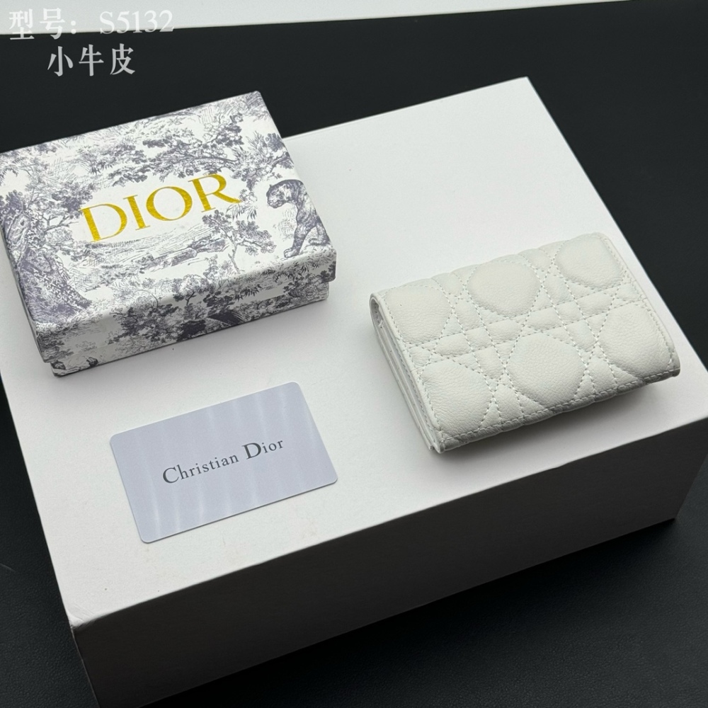 Dio Caro card clip CD logo Elegant Women's Card wallets
