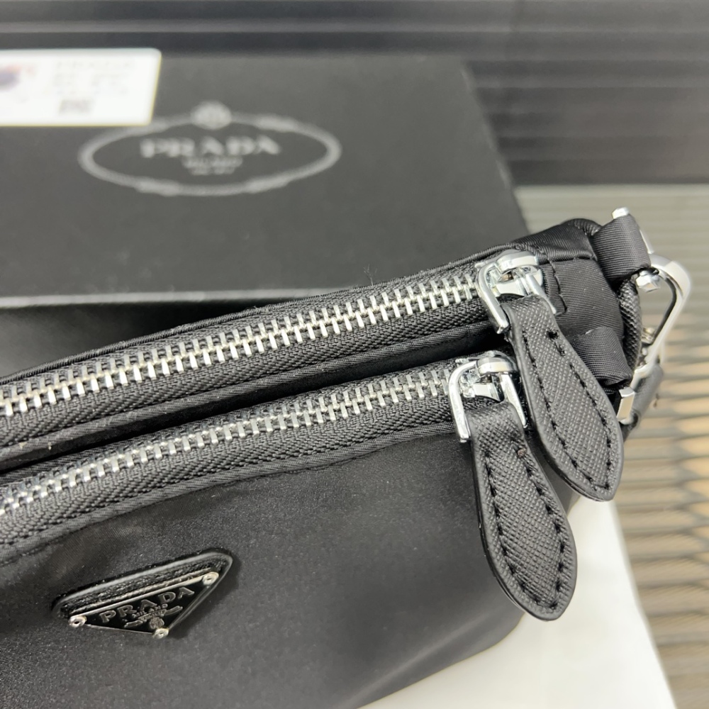 PRA Designer Hobo 3-in-1 Men's Messenger  Bag Nylon Cloth Shoulder Crossbody Bag