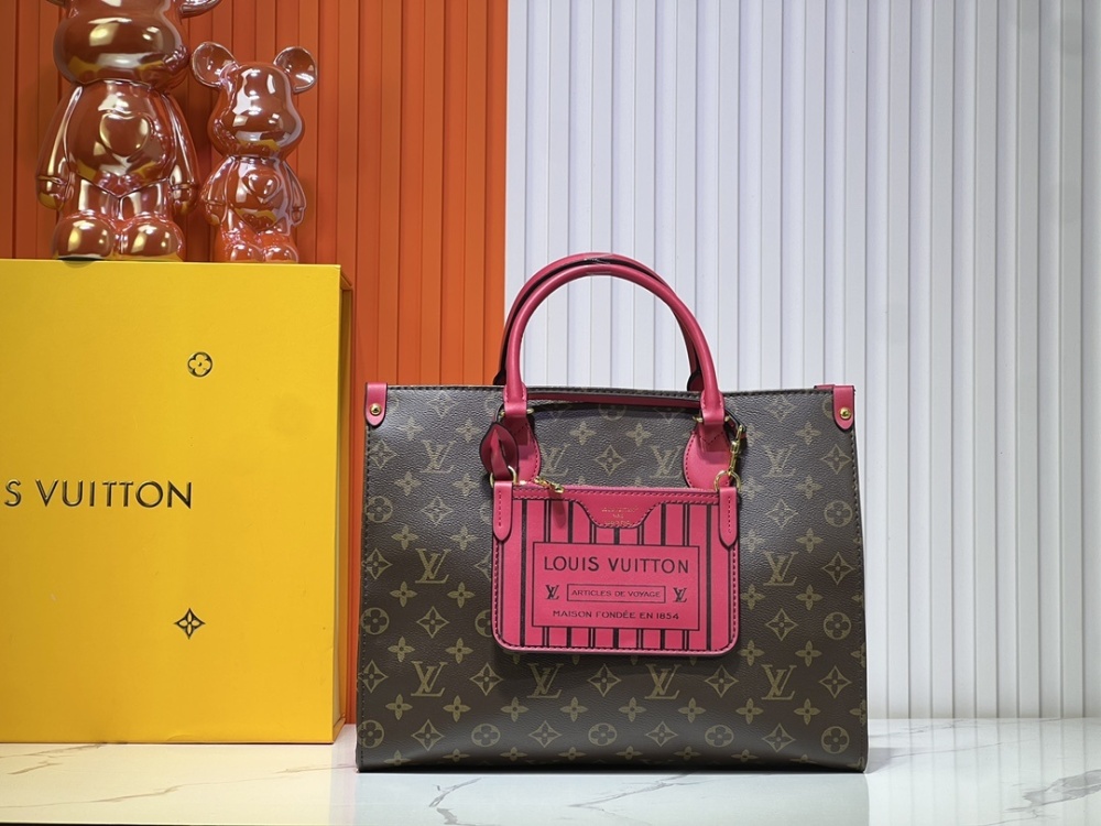 LV Womens Designer Leopard Print Bags Luxury Lady Totes Bags Fashion Winter Fur Bag