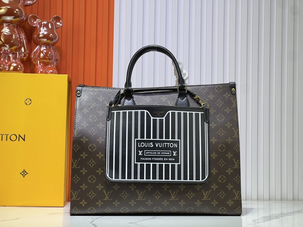LV New Arrival Designer Womens Old Flowers Bags Luxury Mens Totes Bags Shopping Travel Tote