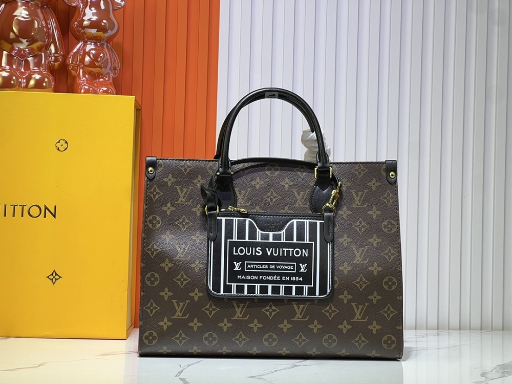 LV New Arrival Designer Womens Old Flowers Bags Luxury Mens Totes Bags Shopping Travel Tote