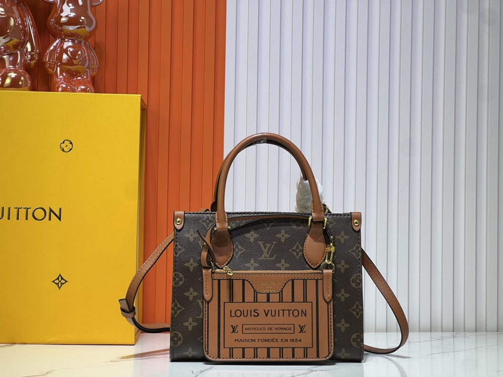 LV New Arrival Designer Womens Old Flowers Bags Luxury Mens Totes Bags Shopping Travel Tote