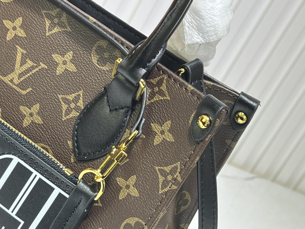 LV Womens Designer Leopard Print Bags Luxury Lady Totes Bags Fashion Winter Fur Bag