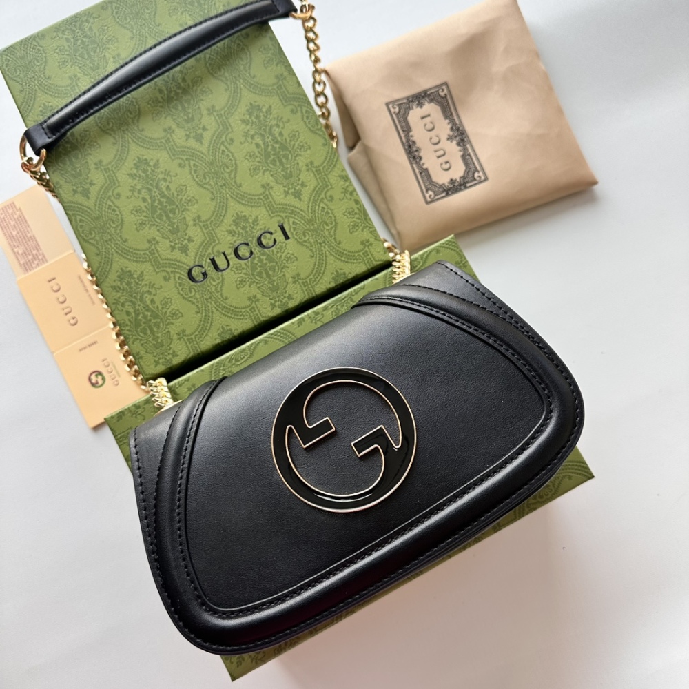 GUC Blondie Fashion Mini Leather Luxury Womens Shoulder Bags with Adjustable Strap