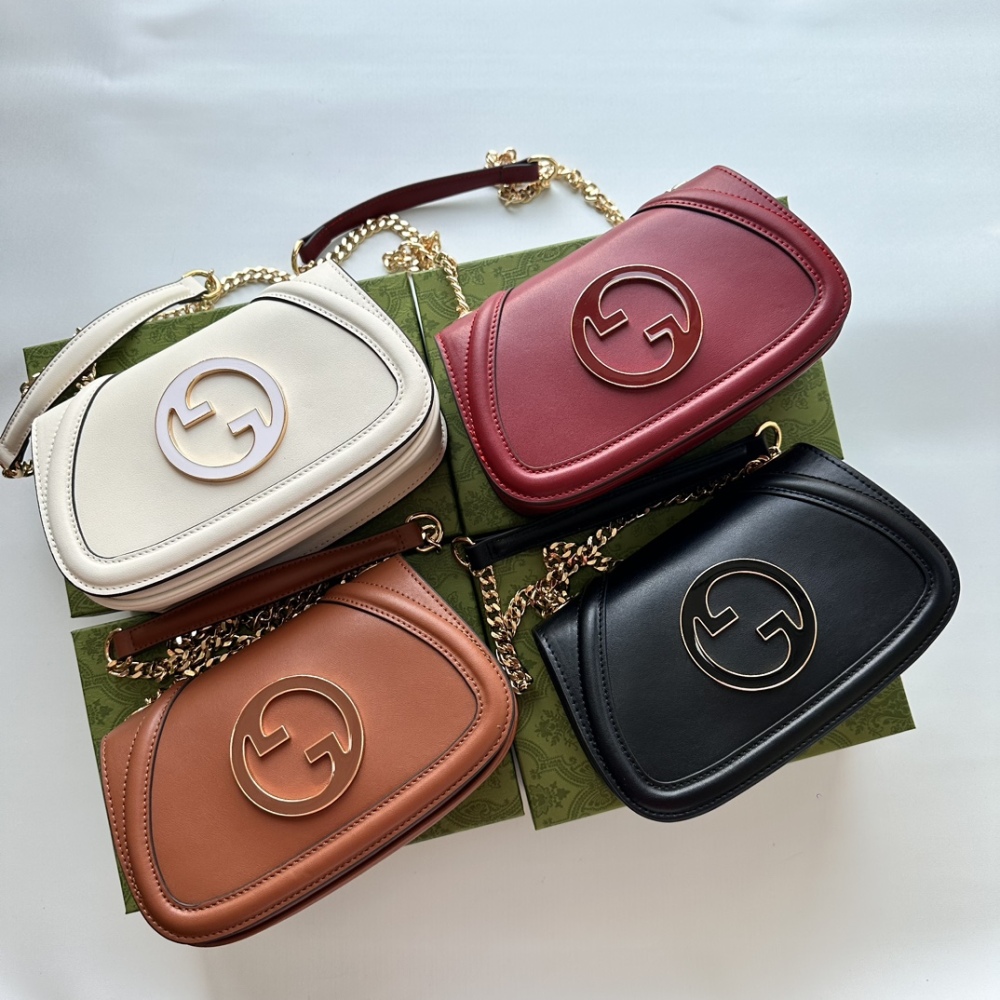 GUC Blondie Fashion Mini Leather Luxury Womens Shoulder Bags with Adjustable Strap