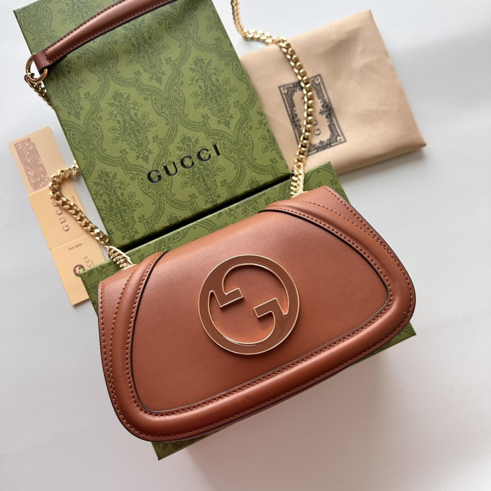 GUC Blondie Fashion Mini Leather Luxury Womens Shoulder Bags with Adjustable Strap