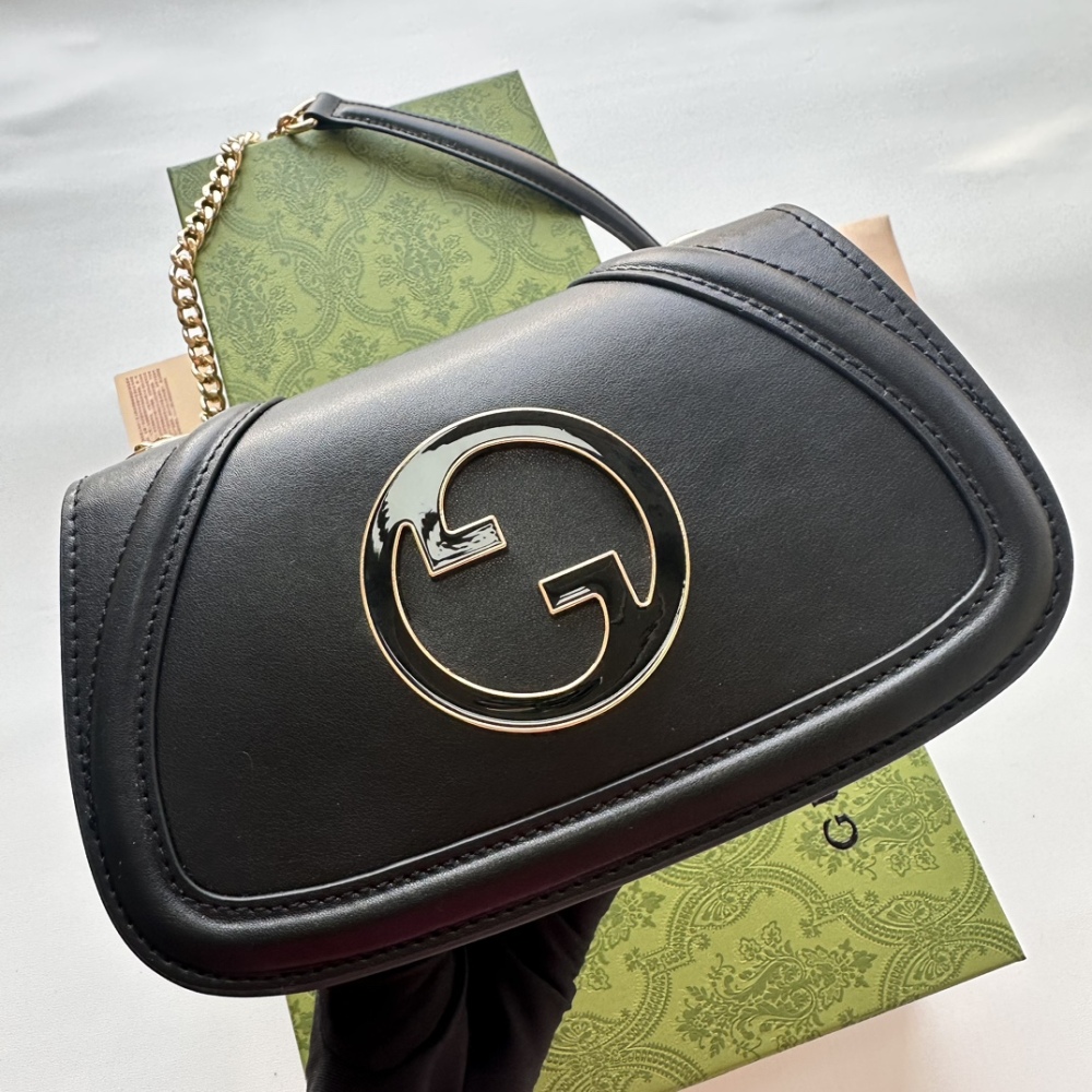 GUC Blondie Fashion Mini Leather Luxury Womens Shoulder Bags with Adjustable Strap