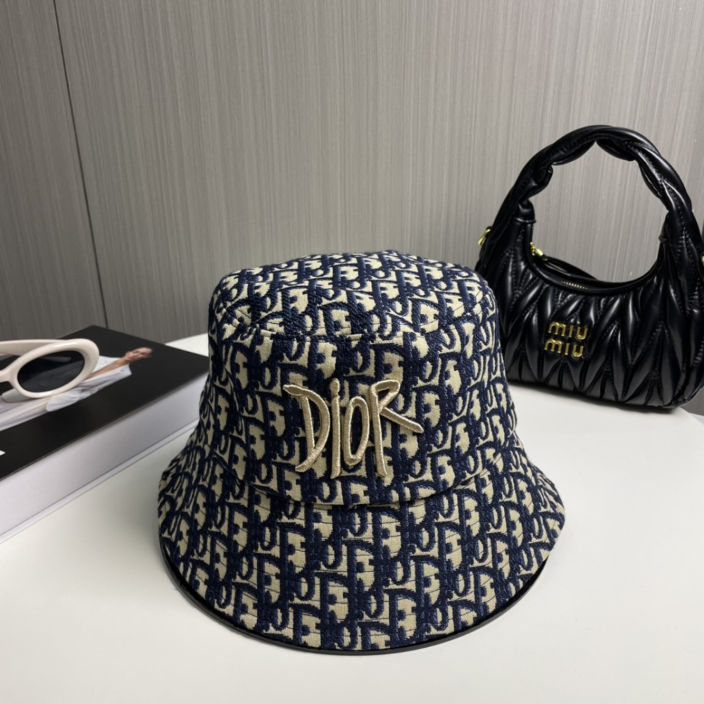 DIO Women's Designer Hats Canvas Fabric Classic Unisex Outdoor Beach Fisherman Cap