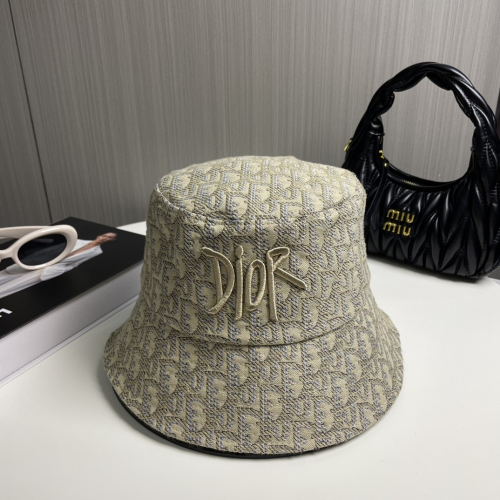 DIO Women's Designer Hats Canvas Fabric Classic Unisex Outdoor Beach Fisherman Cap