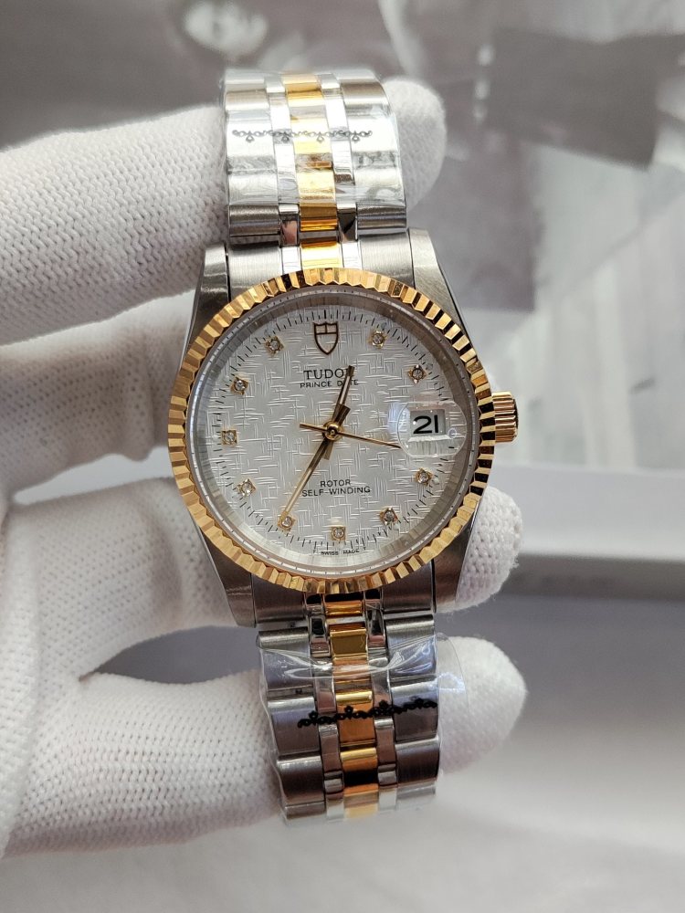 Tud Designer 36mm Dayjust Stainless Steel Luxury Men's Watches Automatic Movement Ocean Prince Series