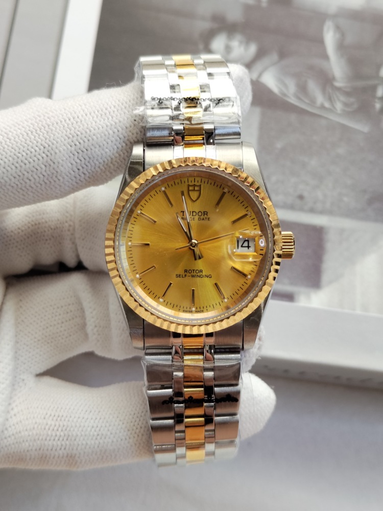 Tud Designer 36mm Dayjust Stainless Steel Luxury Men's Watches Automatic Movement Ocean Prince Series