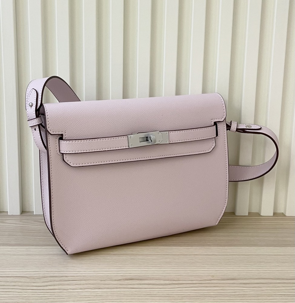 Herm Kelly Depeches 25 Leather Womens Hand Bags Casual Daily Luxury Shoulder Bags