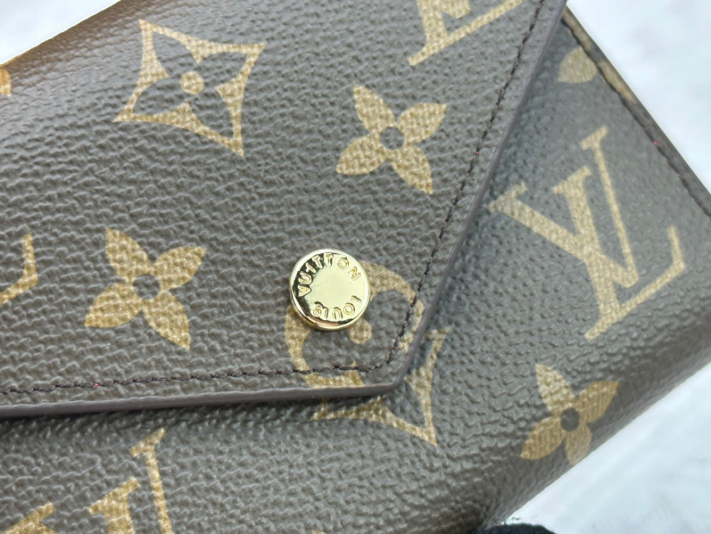 LV Luxury Fashion Women Vintage Victorine Wallets Designer Mens Card Holder