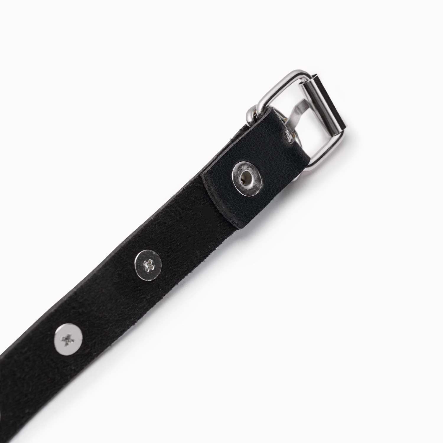 Gothic PU Leather Spike Choker with Cat Paw Charm – Punk Alt Collar Necklace