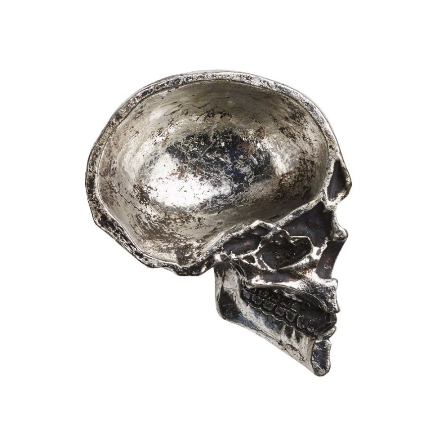 Alchemy Gothic Half Skull Trinket Dish (V60)