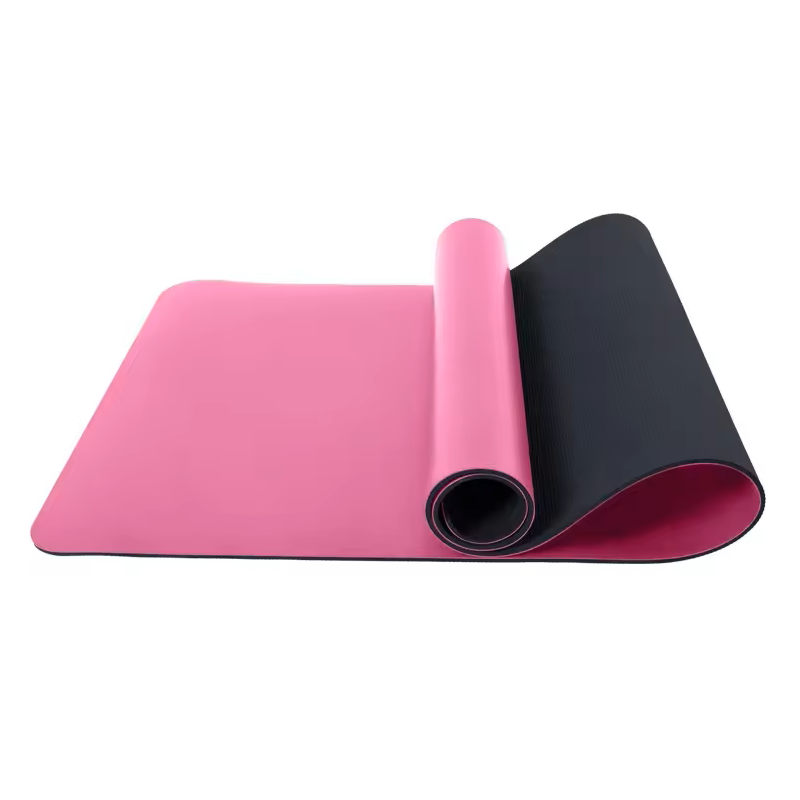 New dry/ wet anti slip PU top TPE yoga mat eco friendly