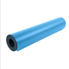 New dry/ wet anti slip PU top TPE yoga mat eco friendly