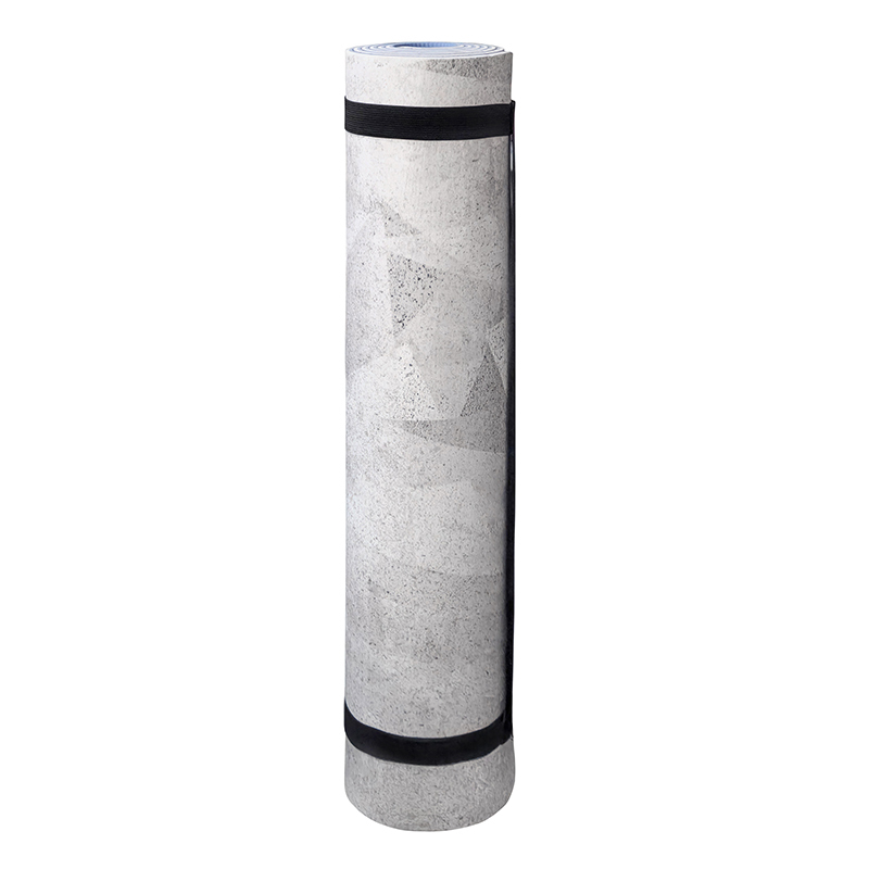 New digital printing dry wet anti slip pu tpe yoga mat dynamic rebound