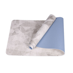 New digital printing dry wet anti slip pu tpe yoga mat dynamic rebound