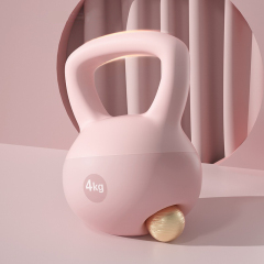 Hot Home Gym Bodybuilding Colorful Soft PVC Kettlebell Sand Kettlebell Kg