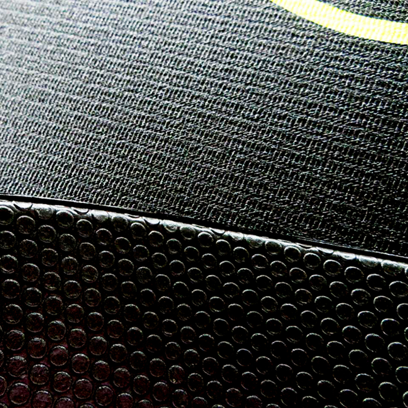 Professional 7mm thick non slip high density pvc black skipping mat excellent rebound