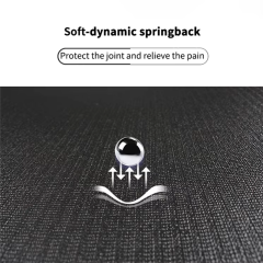Double-layer anti-slip eco-friendly high density pvc yoga mat dynamic rebound