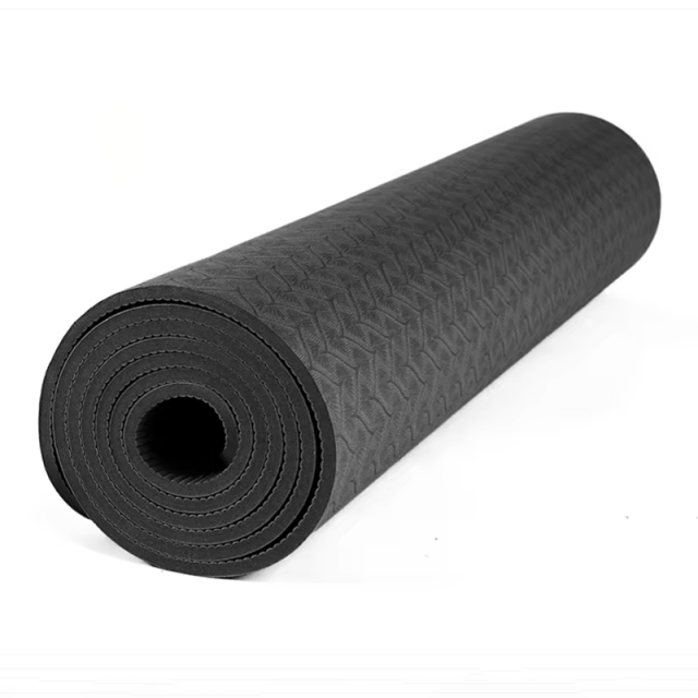 Factory Price Custom Printing Quality Anti Slip TPE Yoga Mat Single Layer