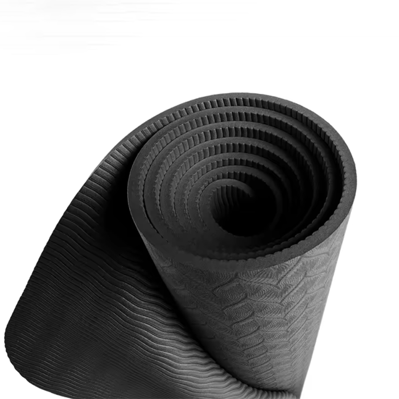 Factory Price Custom Printing Quality Anti Slip TPE Yoga Mat Single Layer