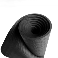 Factory Price Custom Printing Quality Anti Slip TPE Yoga Mat Single Layer