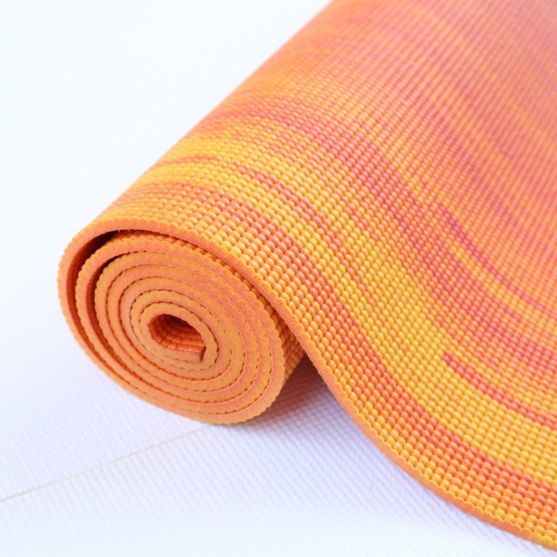 Custom Colorful Printed Sticky PVC Yoga Mat Ultimate Cushion