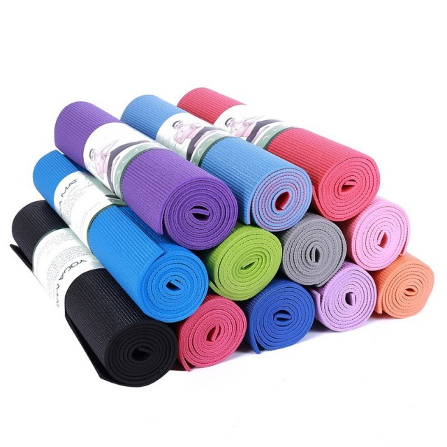 Custom Colorful Printed Sticky PVC Yoga Mat Ultimate Cushion