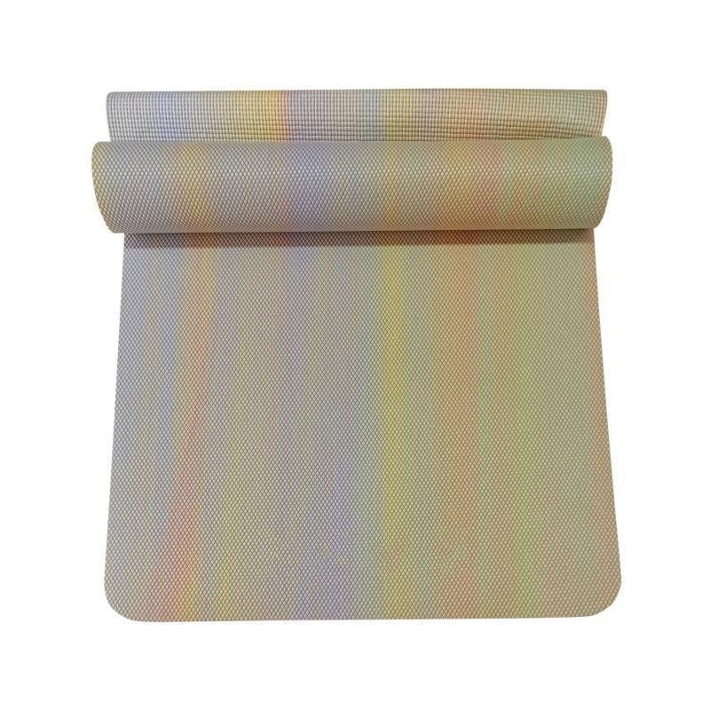 Custom Colorful Printed Sticky PVC Yoga Mat Ultimate Cushion