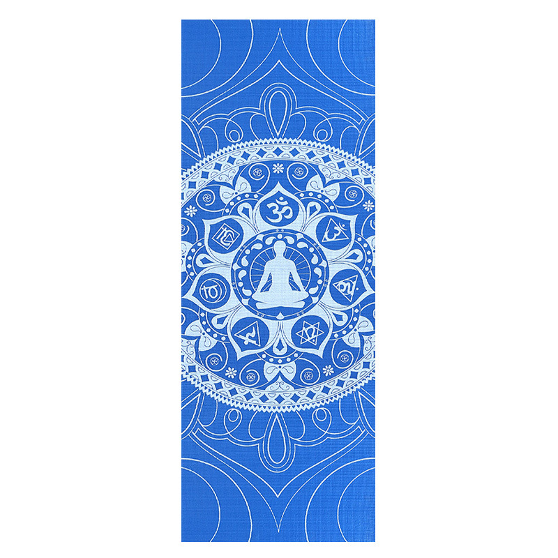 Factory Color Printing Non-Slip Soft Rebound Anti-Tear PVC Yoga Mat