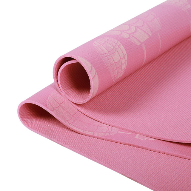 Factory Color Printing Non-Slip Soft Rebound Anti-Tear PVC Yoga Mat
