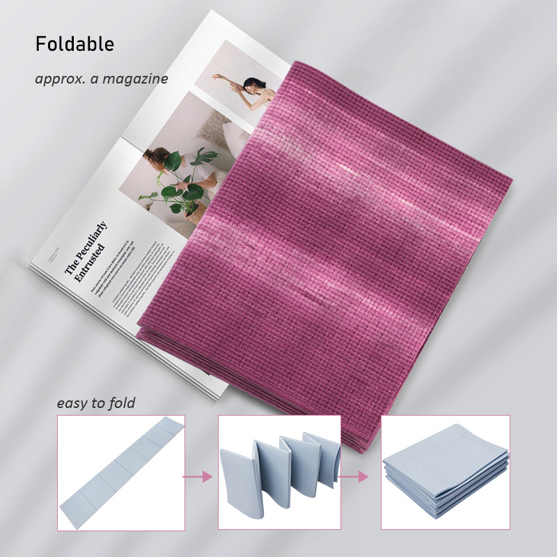 New Foldable Cushionery PVC Yoga Mat Portable