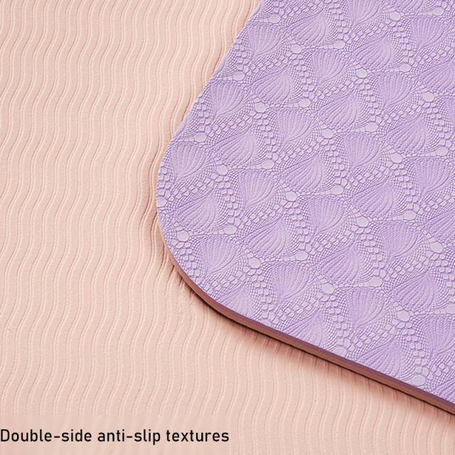Eco Friendly Foldable Non-Slip Dynamic Rebound Grippy TPE Yoga Mat