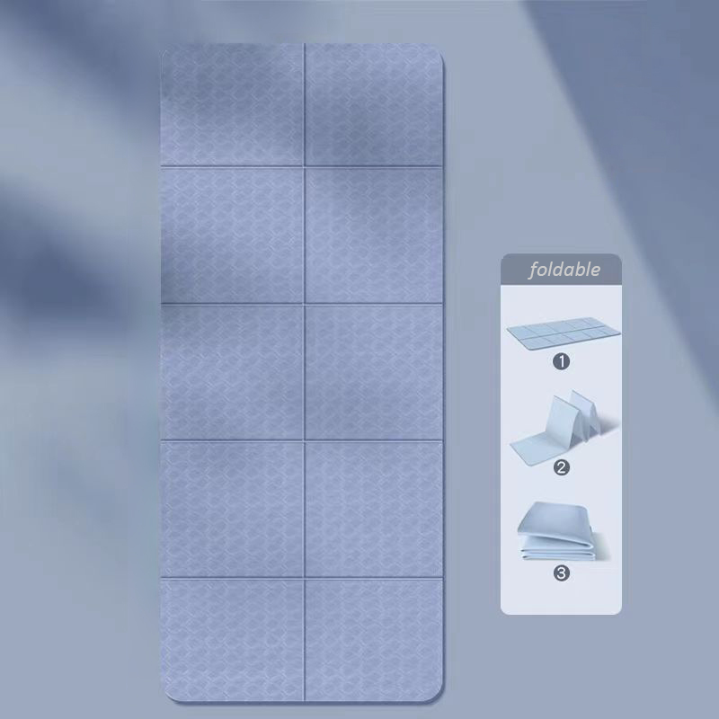 Eco Friendly Foldable Non-Slip Dynamic Rebound Grippy TPE Yoga Mat