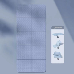 Eco Friendly Foldable Non-Slip Dynamic Rebound Grippy TPE Yoga Mat