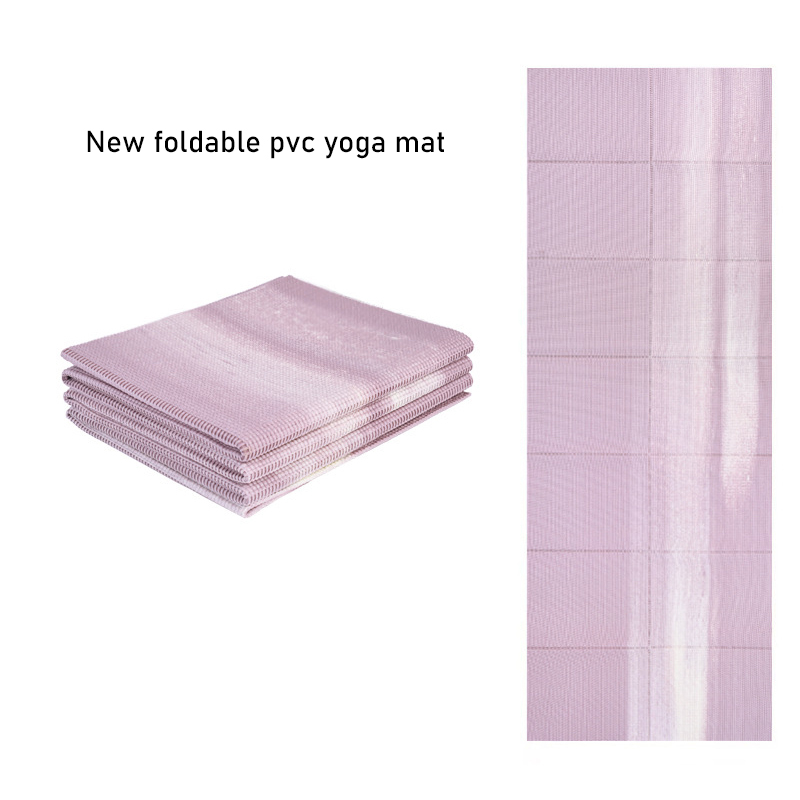 New Foldable Cushionery PVC Yoga Mat Portable