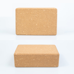 High Density Eco Friendly Non Slip Natural Cork Yoga Block