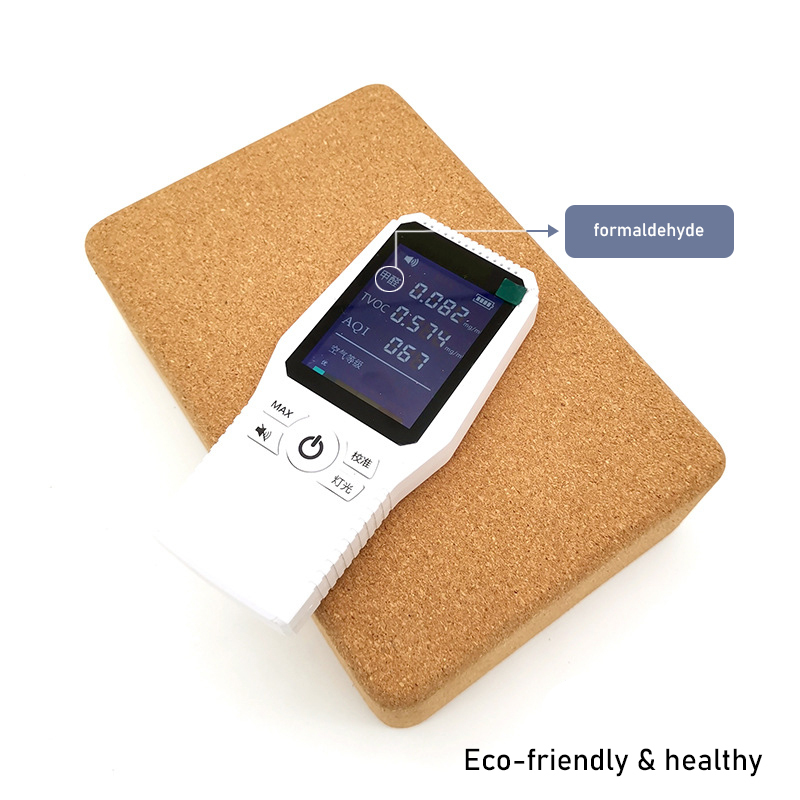 High Density Eco Friendly Non Slip Natural Cork Yoga Block