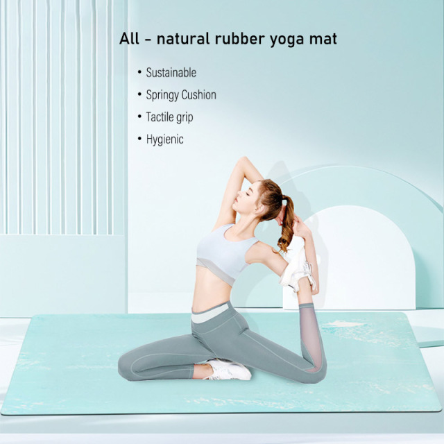 Stripy Superior Dry | Wet Grip Eco Sustainable Natural Rubber Yoga Mat