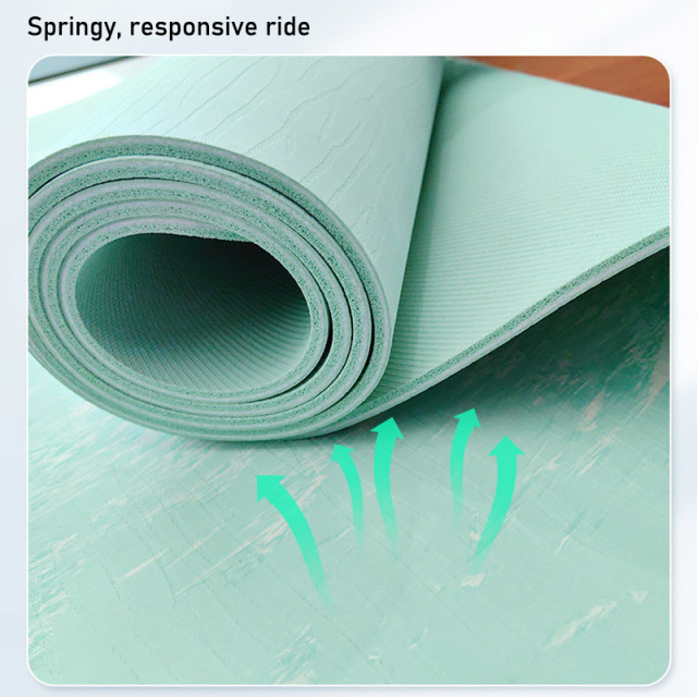 Stripy Superior Dry | Wet Grip Eco Sustainable Natural Rubber Yoga Mat