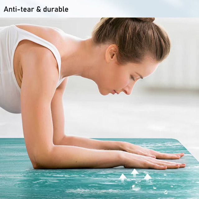 Stripy Superior Dry | Wet Grip Eco Sustainable Natural Rubber Yoga Mat