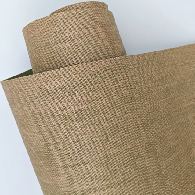 High Quality Eco Sustainable Non-Slip Jute Embedded Natural Rubber Yoga Mat