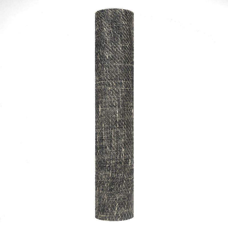 High Quality Eco Sustainable Non-Slip Jute Embedded Natural Rubber Yoga Mat