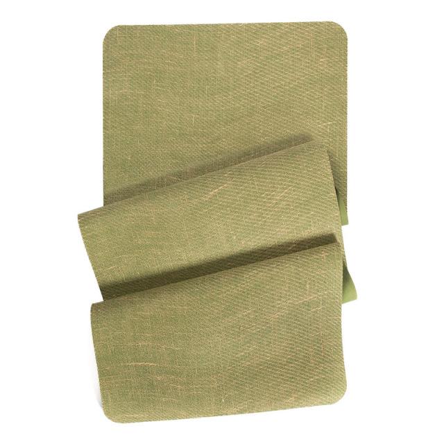 High Quality Eco Sustainable Non-Slip Jute Embedded Natural Rubber Yoga Mat