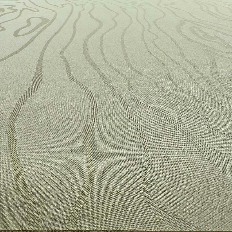 100% Natural Rubber Yoga Mat | Wood Grain Textured Quiet Luxe