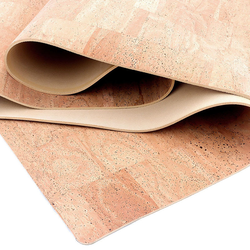 Organic Large Grain Cork & Natural Rubber Yoga Mat