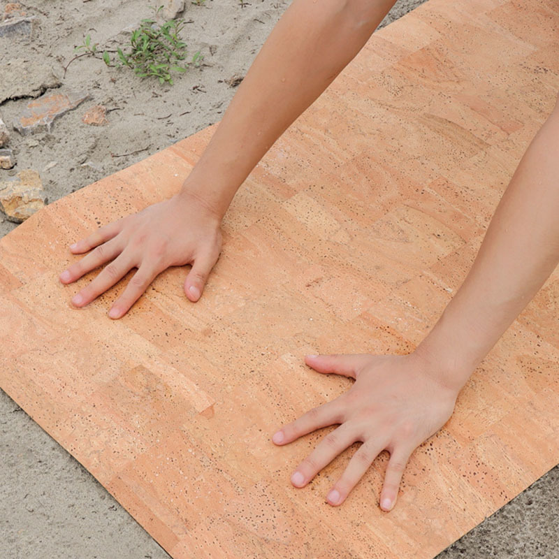 Organic Large Grain Cork & Natural Rubber Yoga Mat